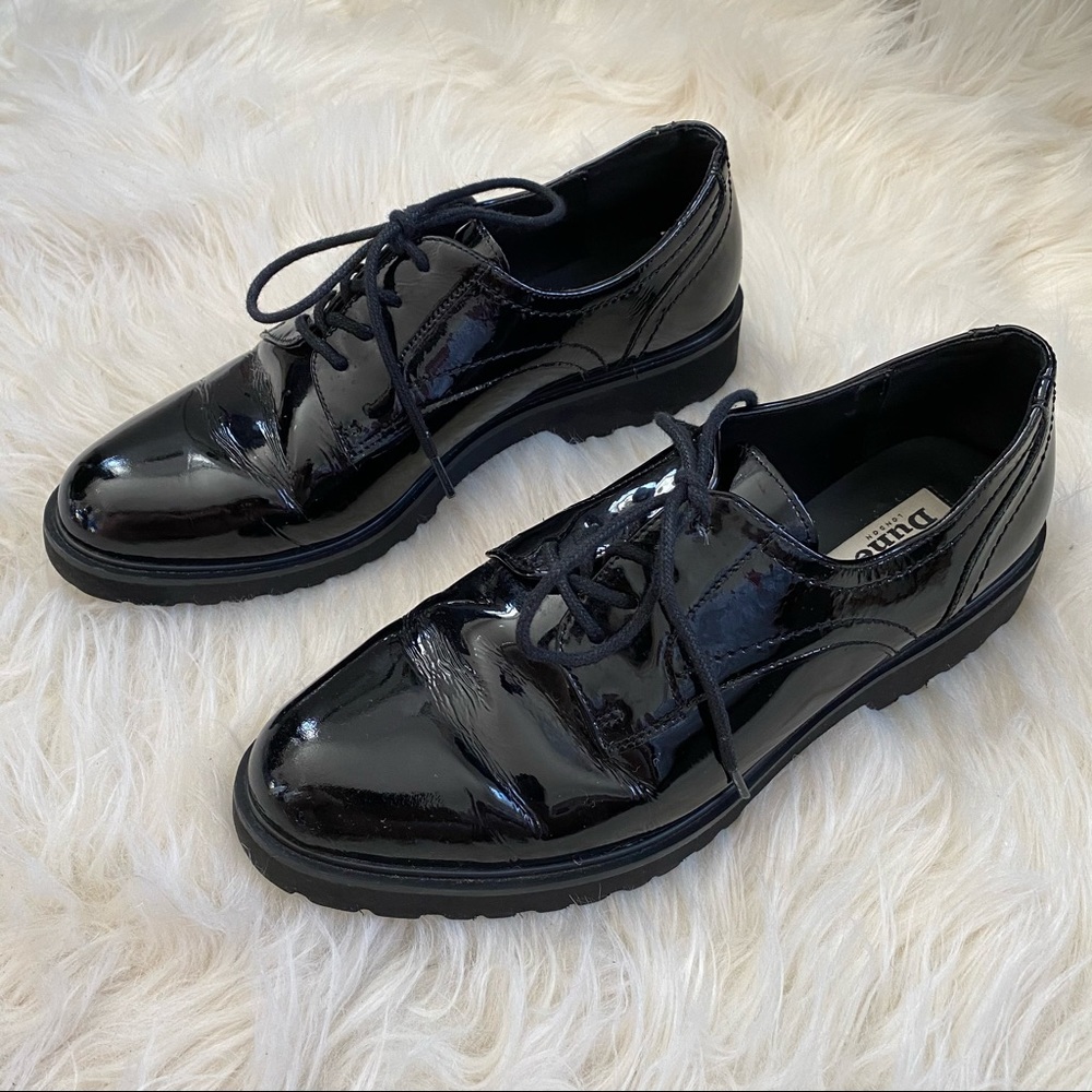 Dune London Patent Loafers